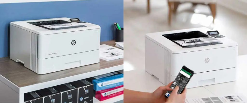 HP LaserJet Pro M404n เครื่องปริ้นเตอร์เลเซอร์ชนิดขาว-ดำ