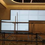 งานติดตั้ง Video Wall 55" 46 ตัว