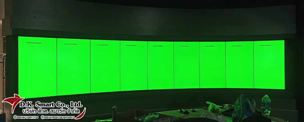 งานติดตั้ง Samsung Video Wall 55"