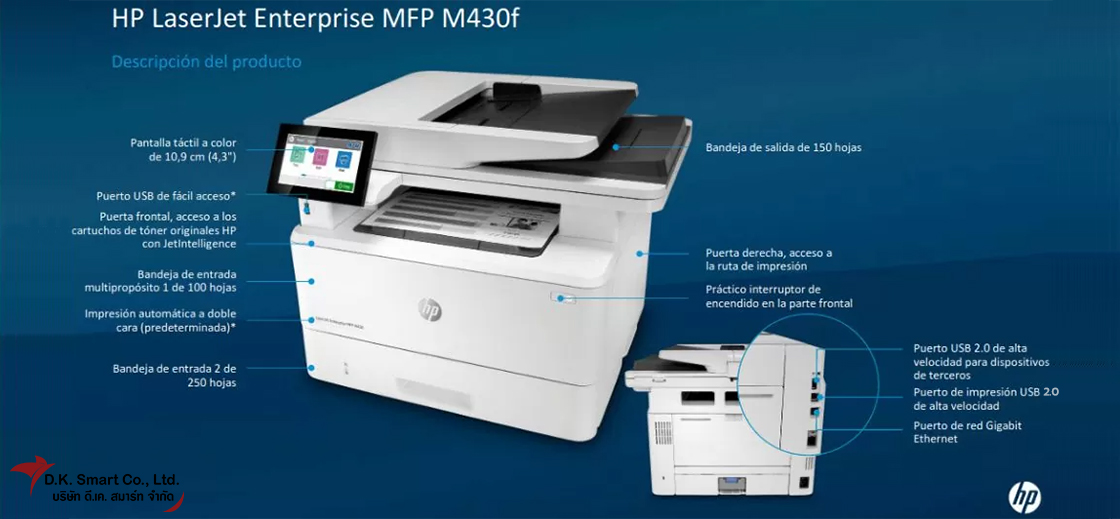 HP LaserJet Enterprise MFP M430f